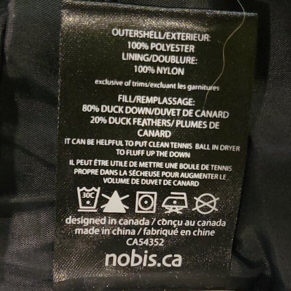 Black Nobis Bomber Jacket - Picture 8 of 9